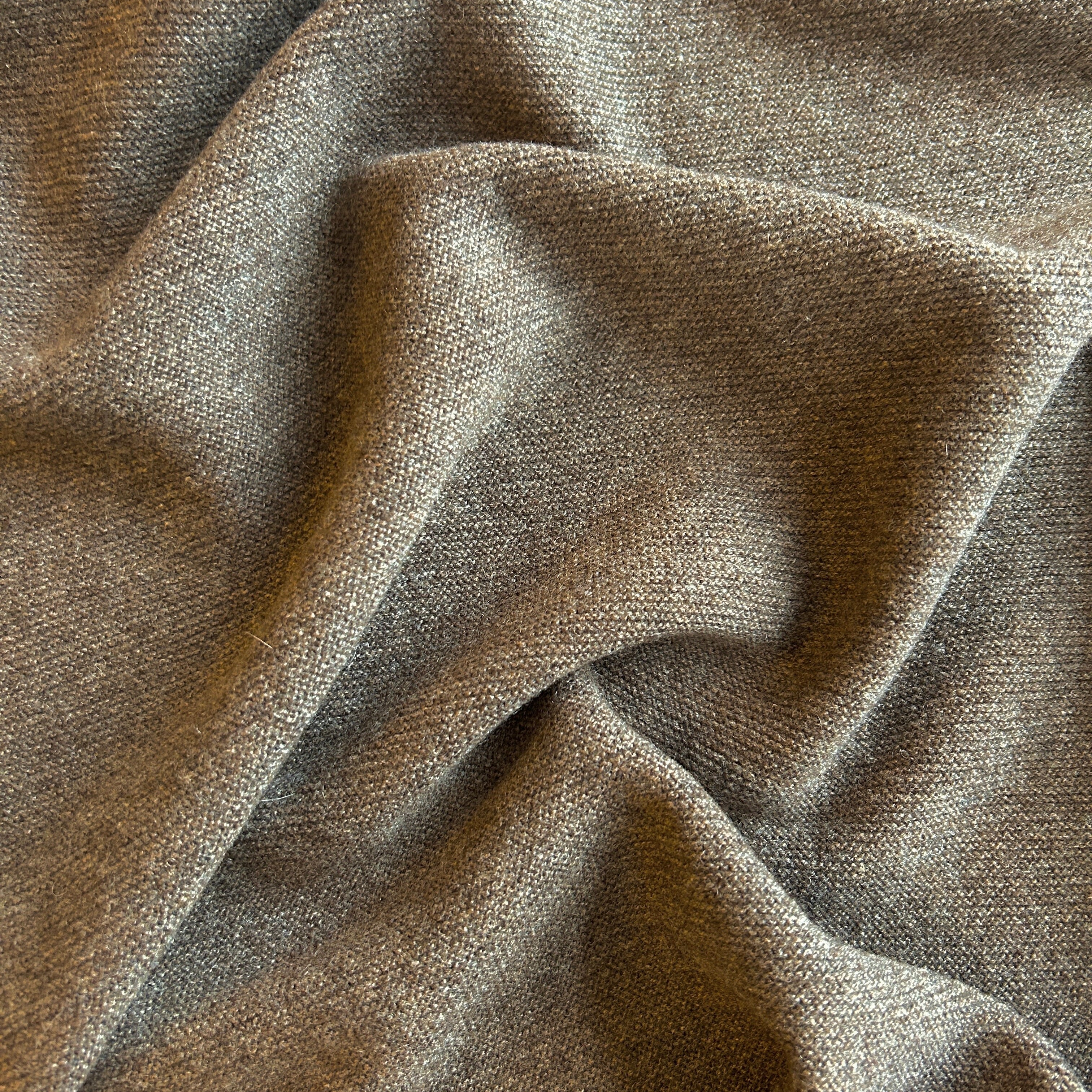 Babydecke Chalette dunkelbraun Troll Merinowolle Kaschmir