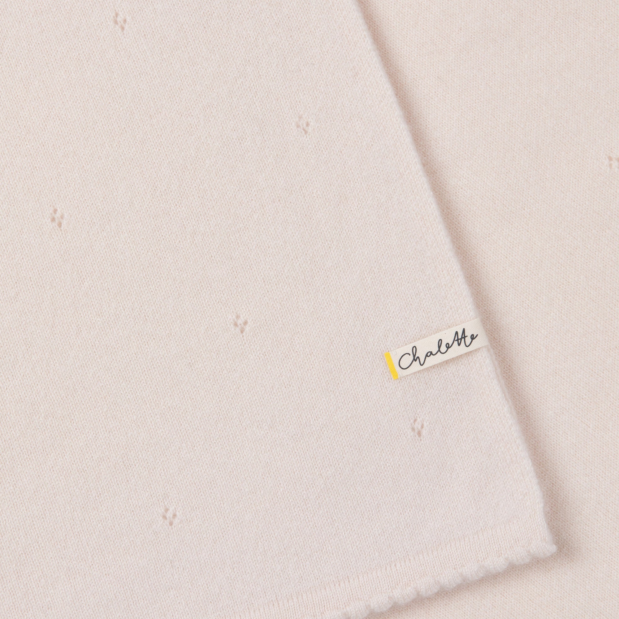 Baby blanket 'Wiegenlied' | 100% cashmere | off-white | 105 x 105 cm