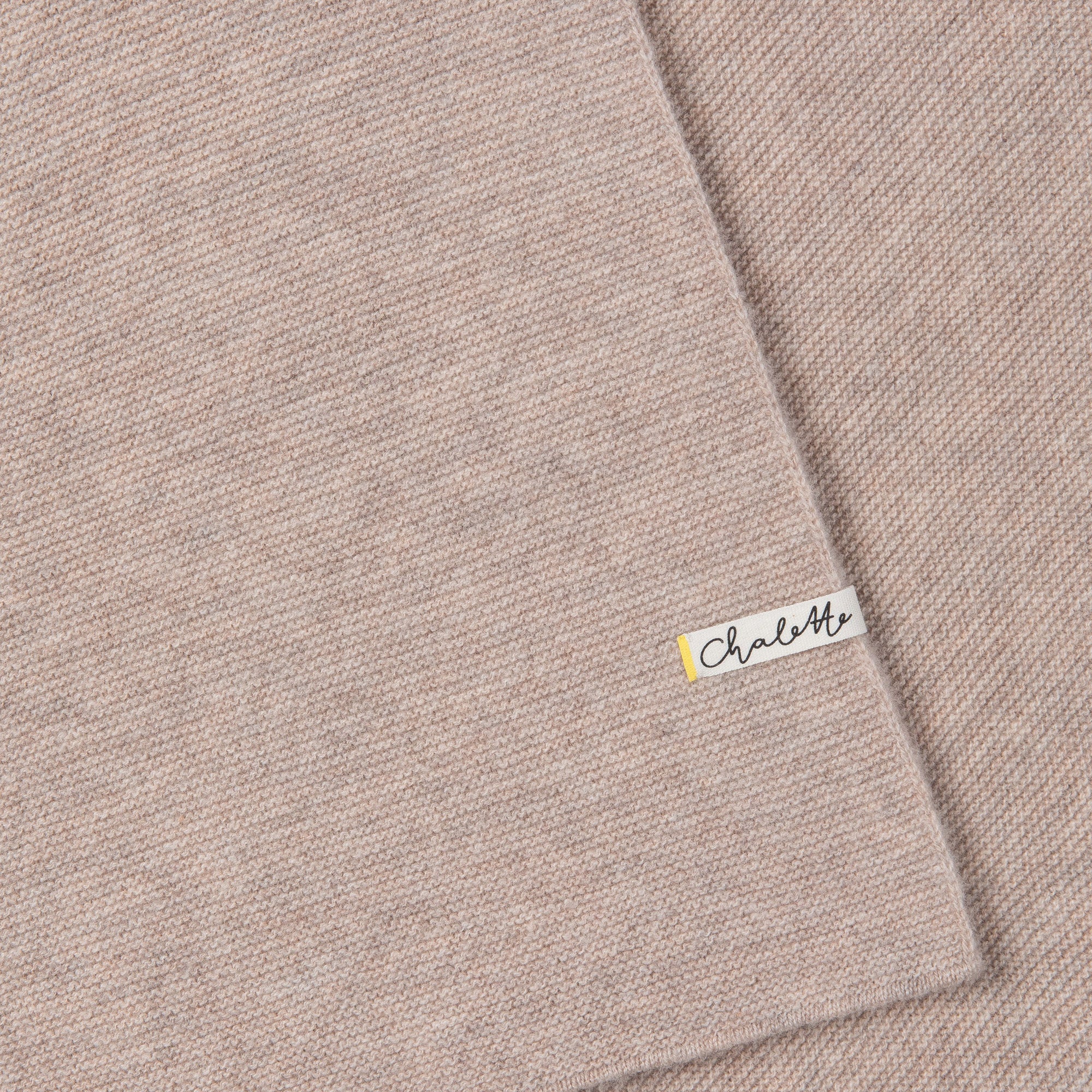 Super Soft Baby Blanket 'Sandmann' | Beige | 105 x 105 cm