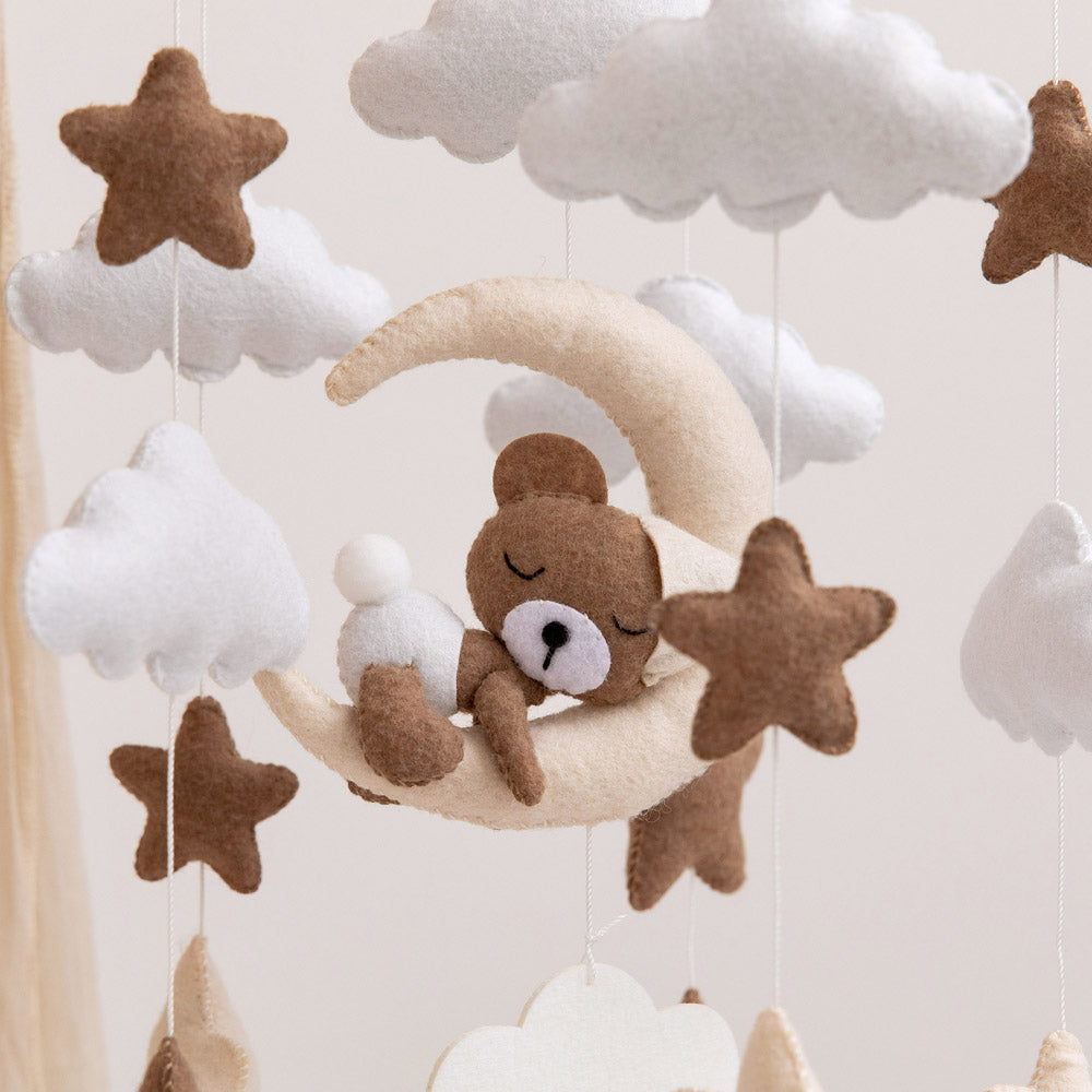 Baby Mobile Chalette x ohee manufaktur | 'Teddy'