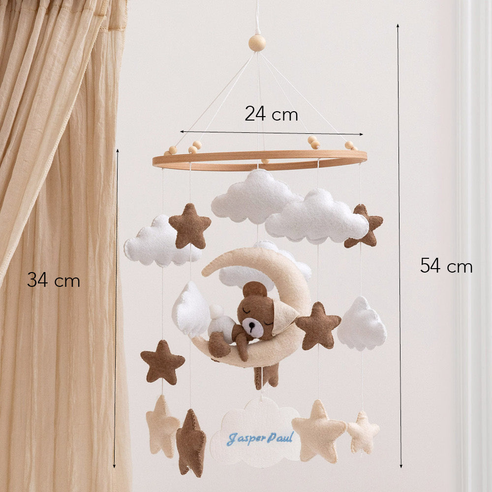Baby Mobile Chalette x ohee manufaktur | 'Teddy'