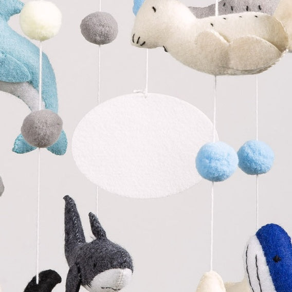 Baby Mobile Chalette x ohee manufaktur | 'Meerestiere'