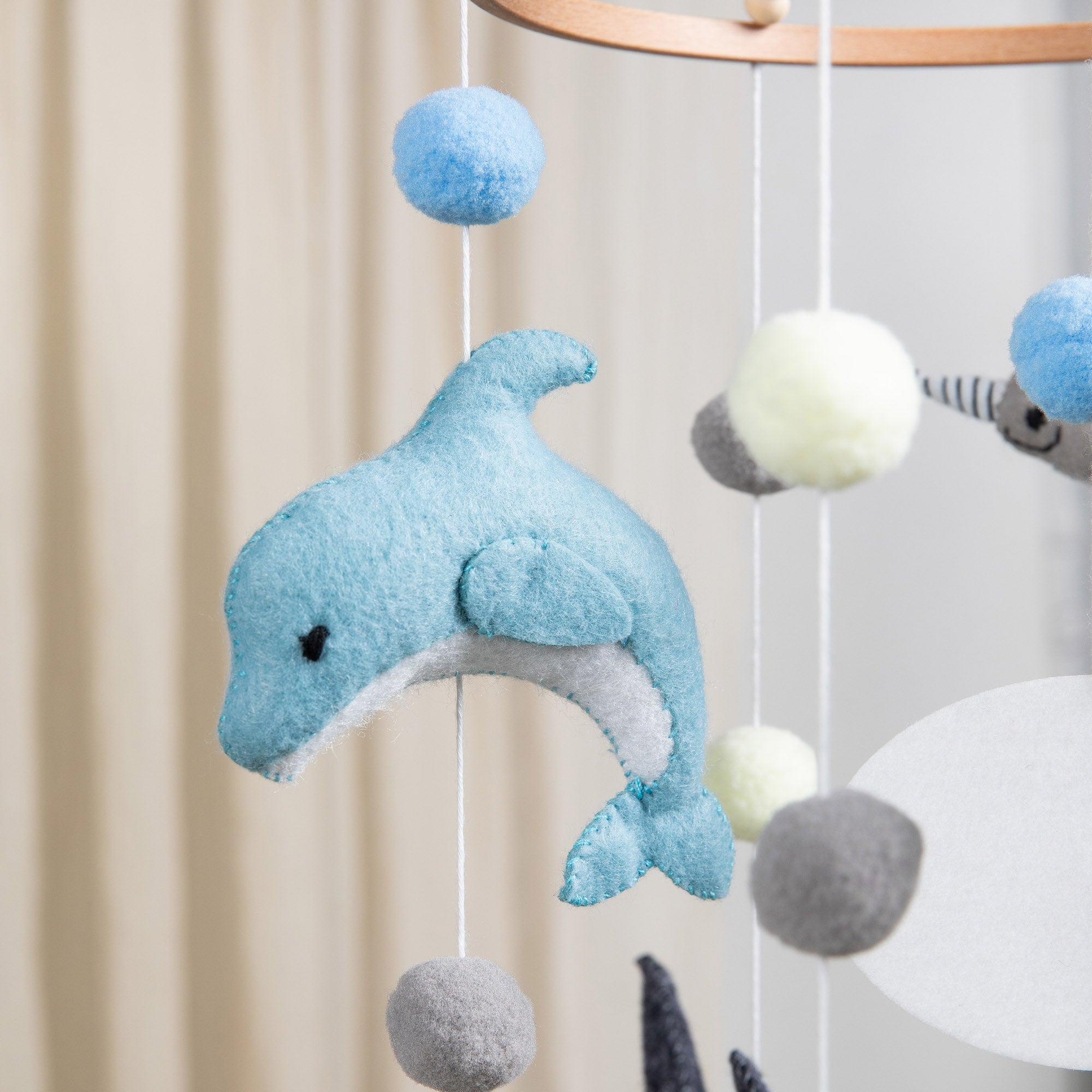 Baby Mobile Chalette x ohee manufaktur | 'Meerestiere'