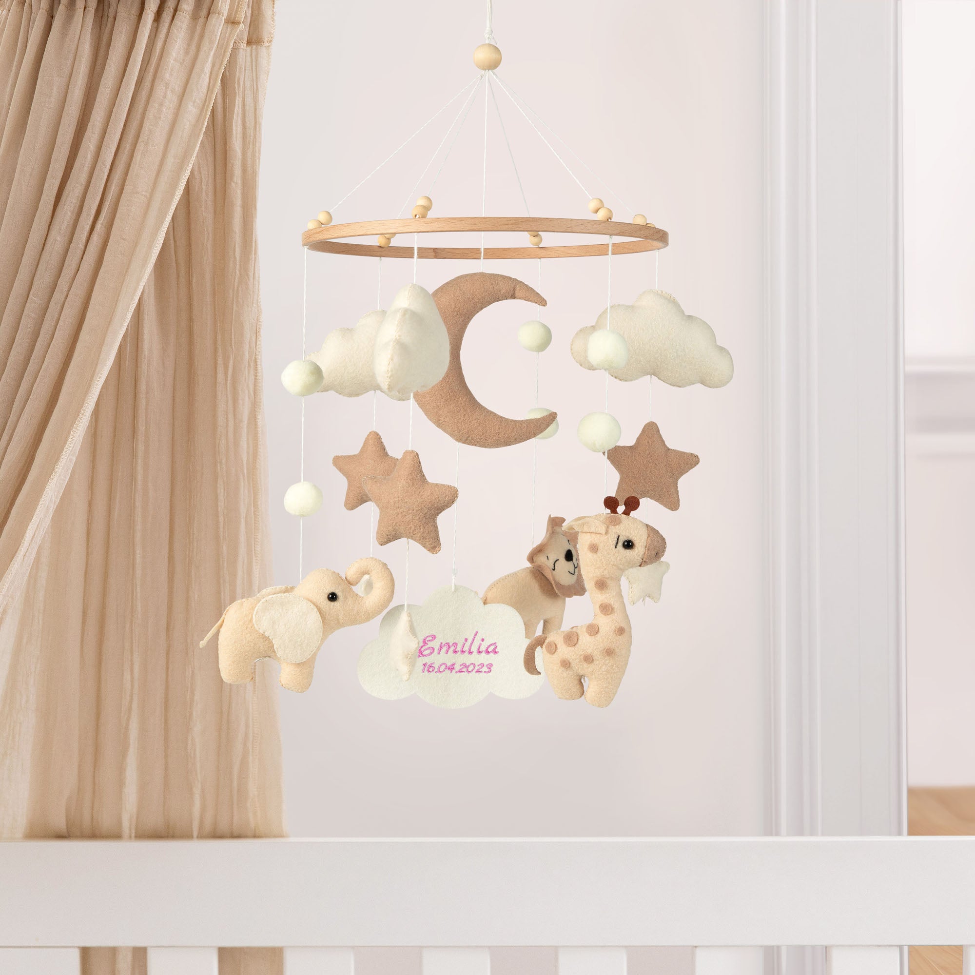 Baby Mobile Chalette x ohee manufaktur | 'Safari'