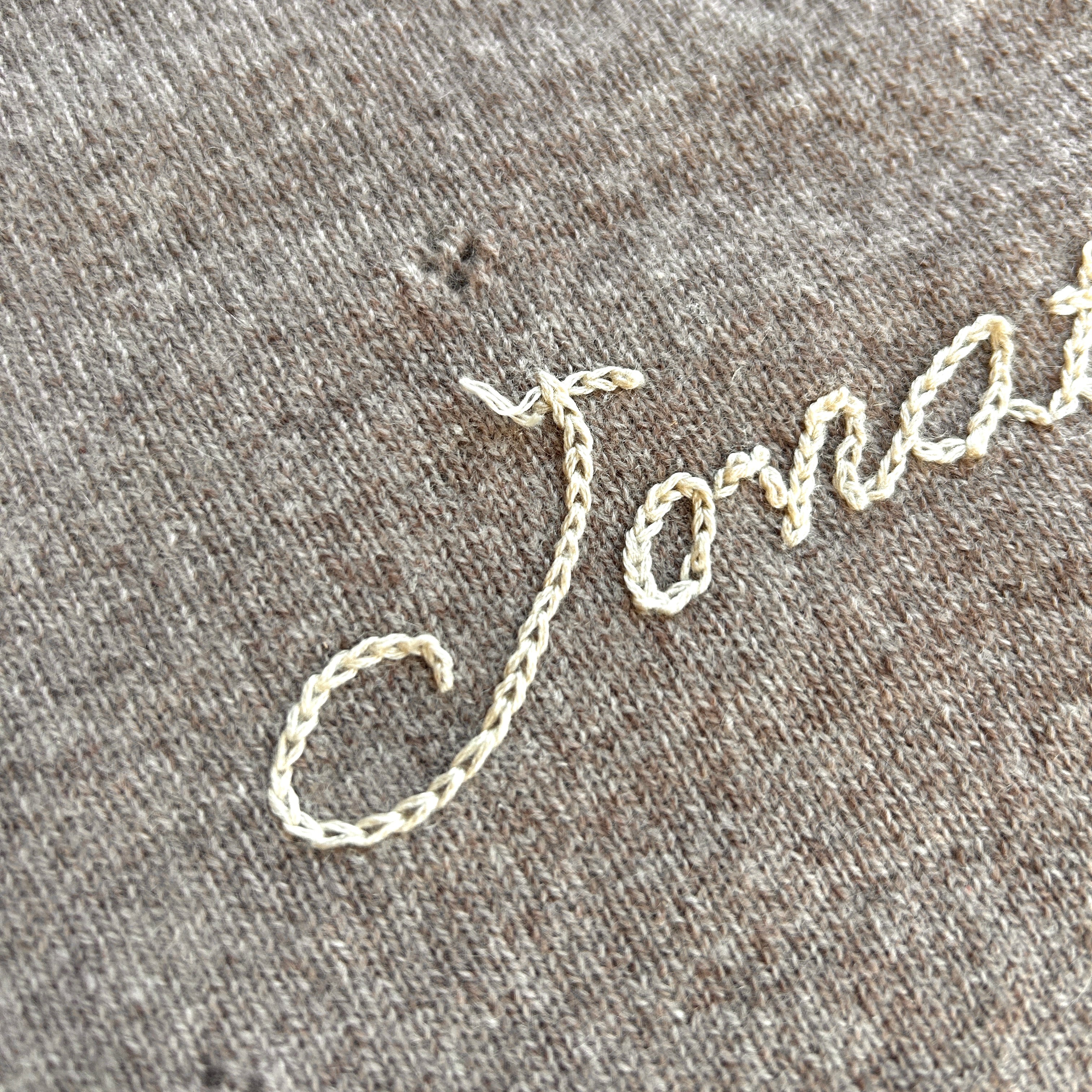 OUTLET | Babydecke 'Träumerei' | beige | 105 x 105 cm | "Jonathan"