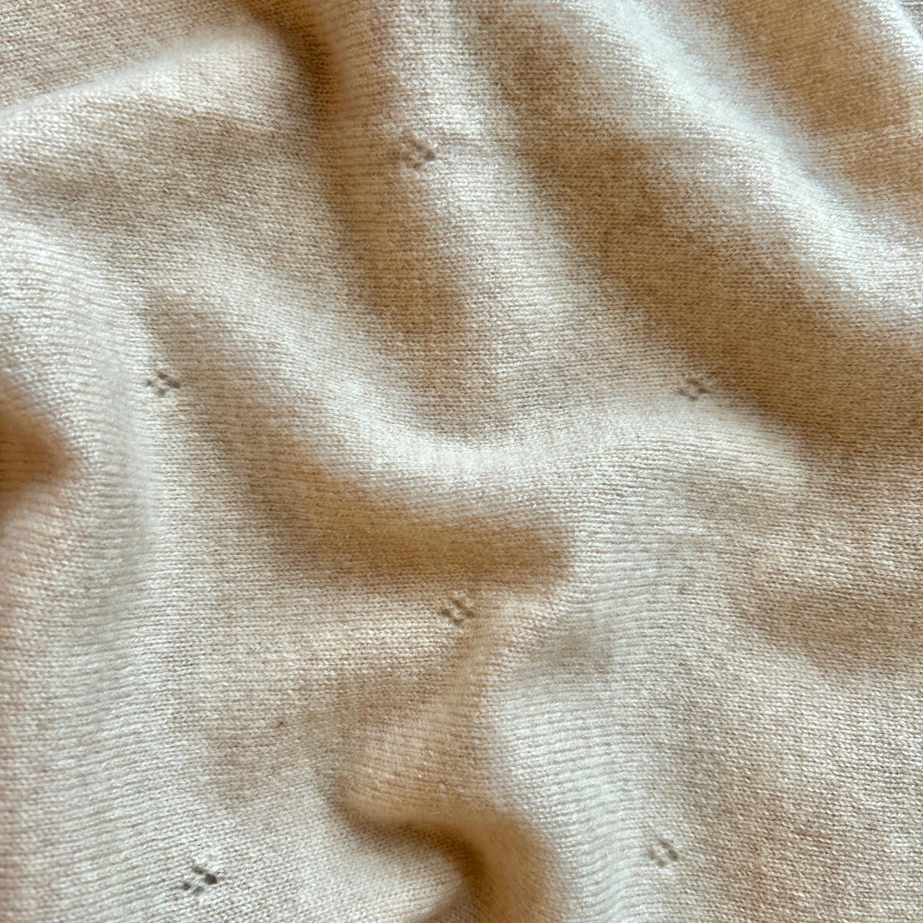 Babydecke beige Chalette Kaschmir Sternenlied