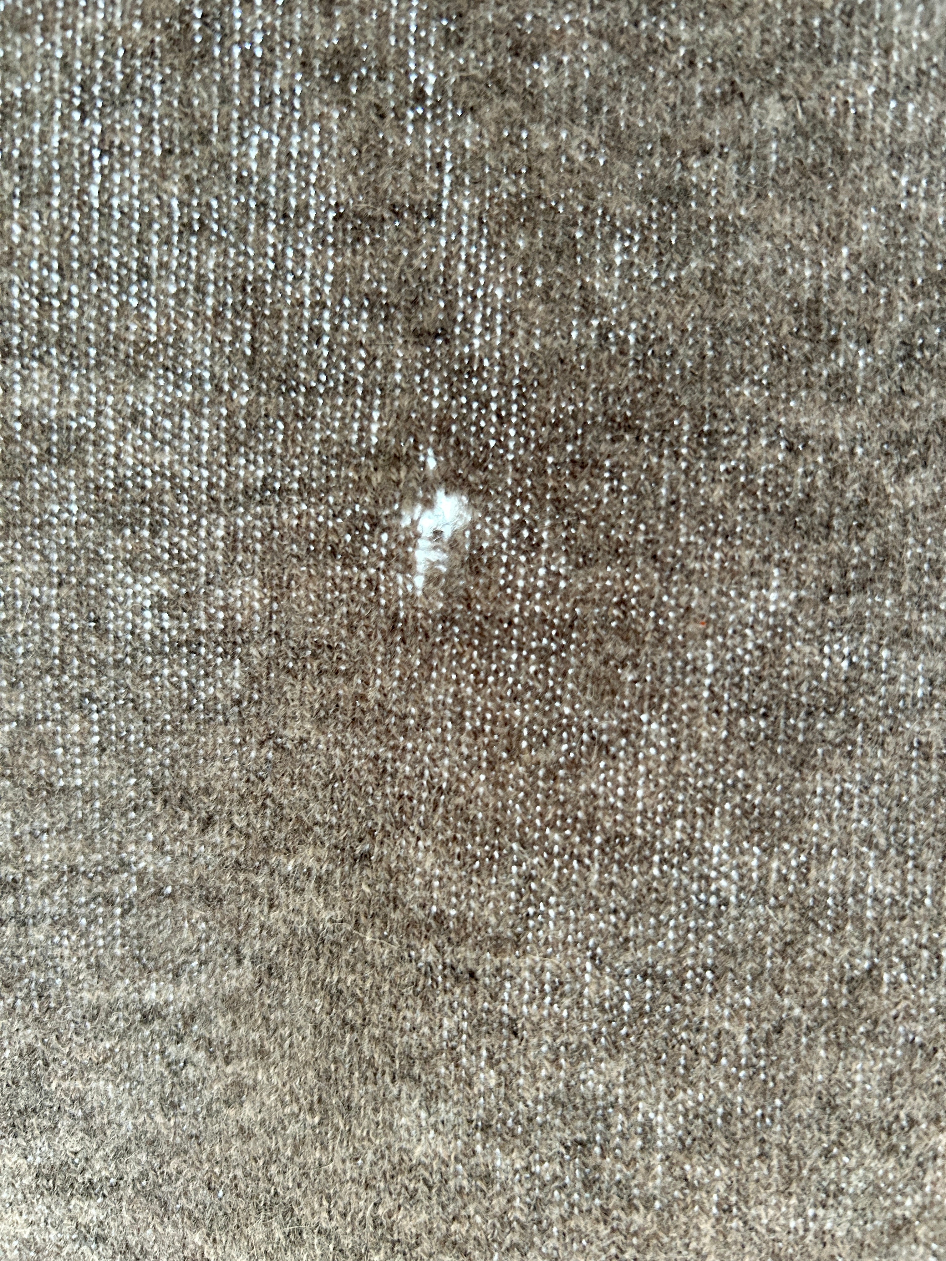 OUTLET | Sofadecke 'Ruhezeit' | dunkelgrau | 175 x 115 cm | Kleines Loch