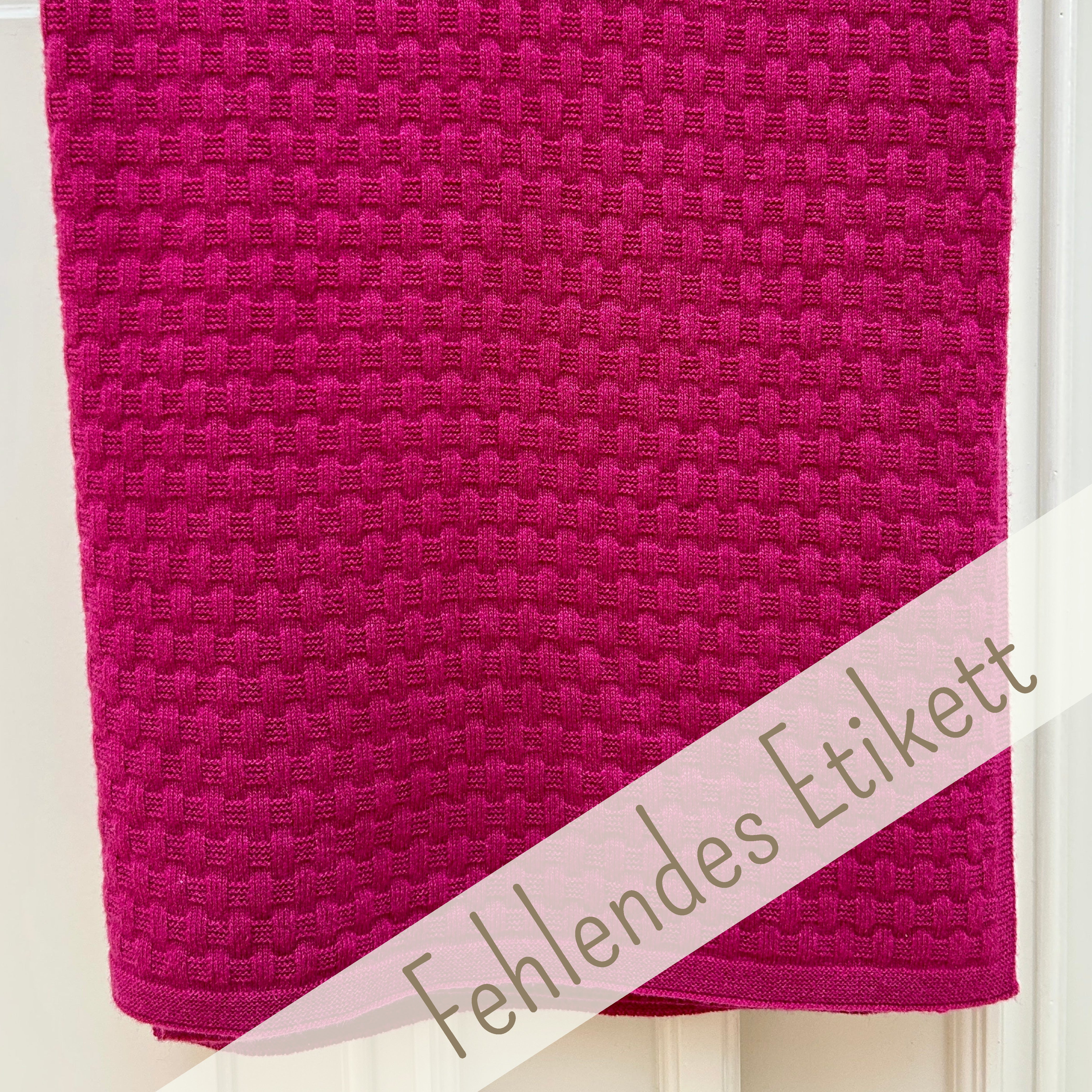 OUTLET | Baby Blanket 'Seemannsgarn' | Light Grey/Navy Blue | 102 x 105 cm "Maximilian"