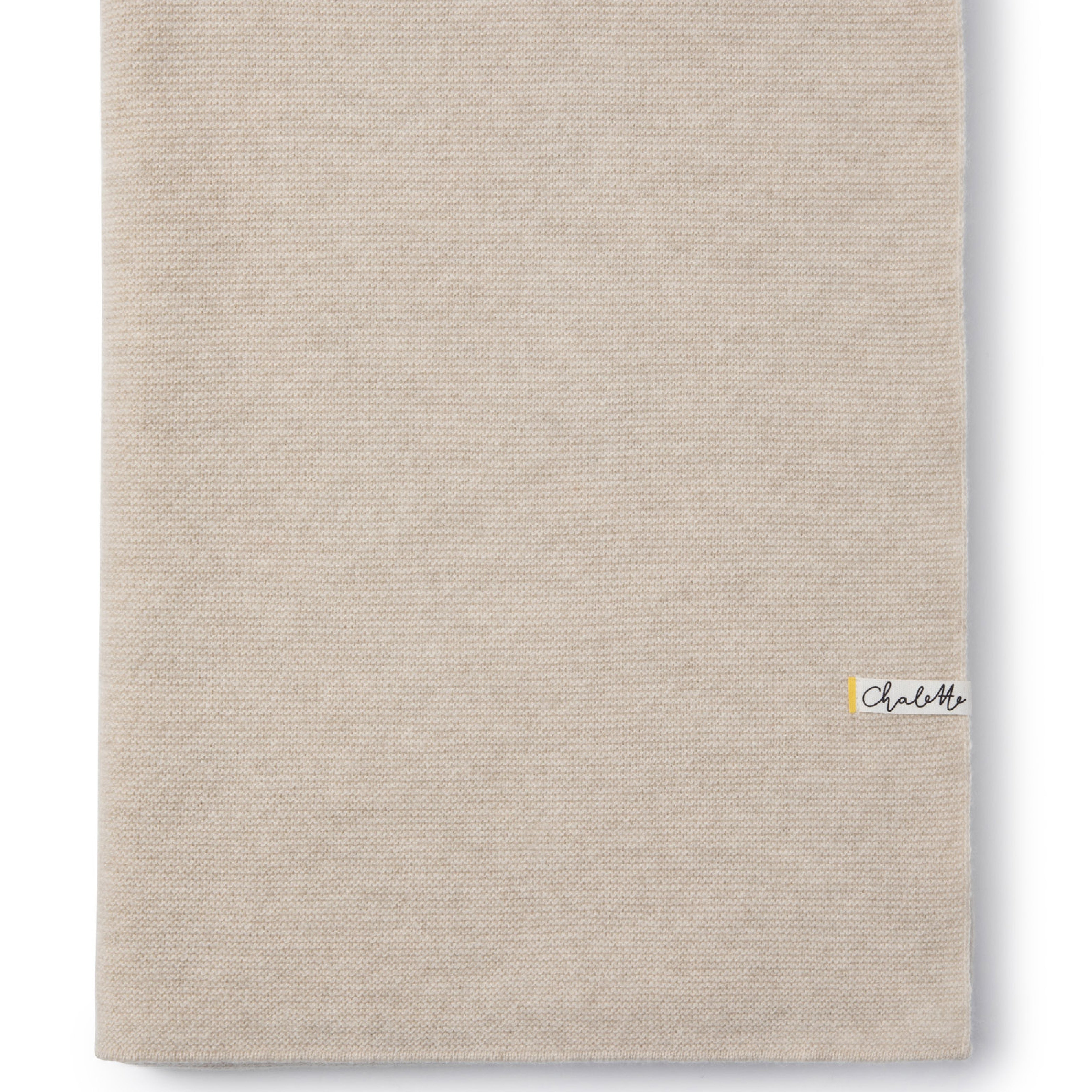 Superweiche Babydecke 'Pixie' | hellbeige | 105 x 105 cm
